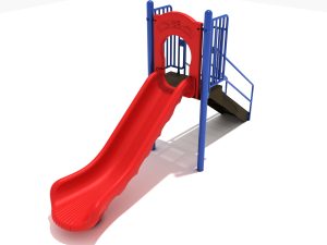 4 foot Single Straight Slide Commerical Grade 5