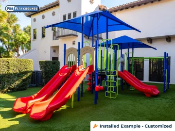 Denton-playground-system-installed-example-custom