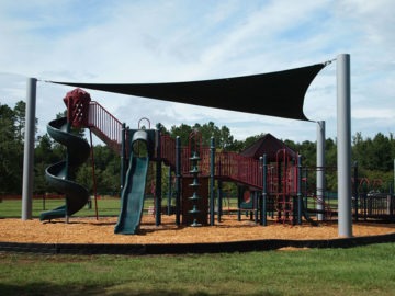 custom commercial sail shade structure 2