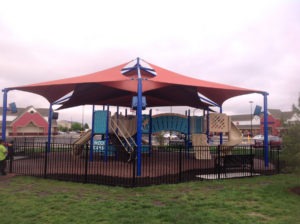 PLAYGROUND SHADE CANOPIES EXTEND OUTDOOR PLAY TIME