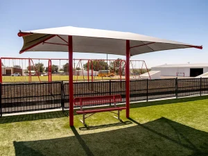 rectangle dual column umbrella shade structure 2023 1
