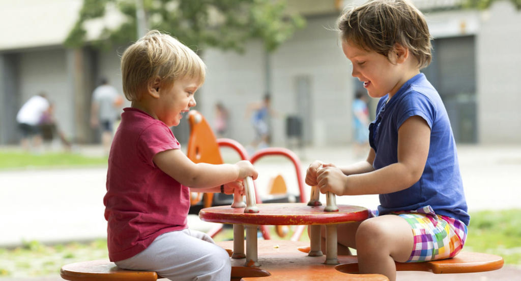 selecting age appropriate playground equipment