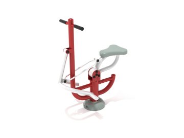 Single Station Fit Rider Commercial Outdoor Fitness Equipment 2