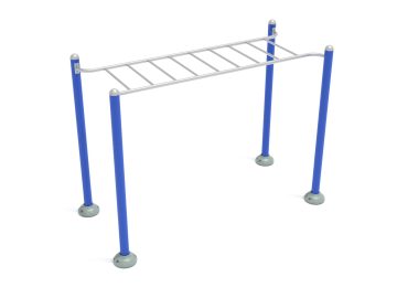 Single Station Horizontal Ladder Commercial Outdoor Fitness Equipment 2