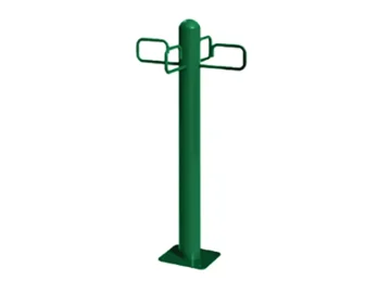 Leash-Post-Commercial-Dog-Park-Equipment-Green