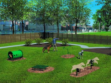 Novice Barkpark Kit 4 Pieces Dog Park Product