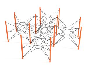Constellation Station Commercial Playground Net Climber 1