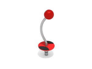 Single Pirouette Commercial Playground Spinner 1