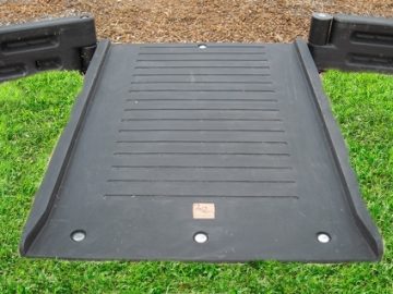 ada playground ramp half