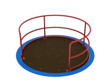 One Wheelchair Capacity Accessible ADA Merry Go Round Commercial Play 1