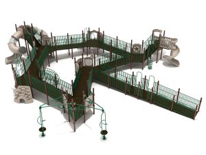 Pak Man Commercial Playground System 1