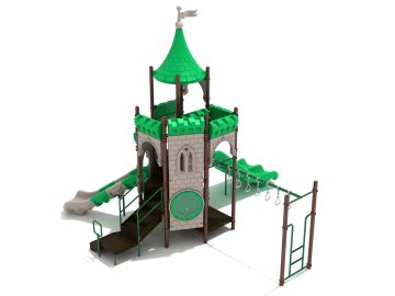 Barons Bounty Castle Themed Commercial Playground Structure 2