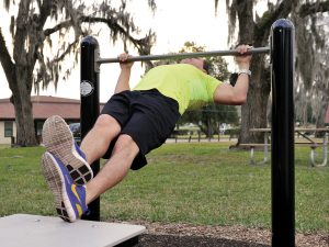 Horizontal Chin Up Station Outdoor Fitness Station (2)