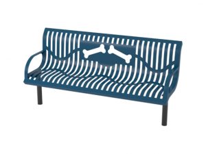 6' Classic Wingline Bench, Portable, Bones Design