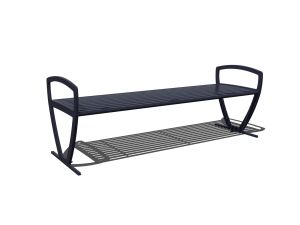 6 Zion without Back with Side Armrests, PortableSurface Mount
