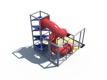 Adventure Alley indoor playground system 23134 (3)