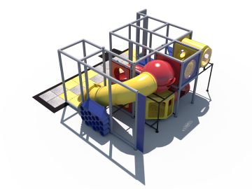 Adventure Avenue indoor playground system 23124 (4)