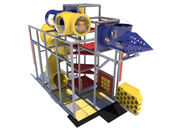 Adventure Land Indoor Playground System 23103 (2)