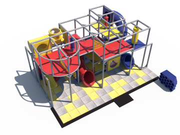 Adventure Oasis indoor playground system 23141 (1)