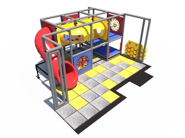 Dreamland Junction indoor playground system 23154 (1)