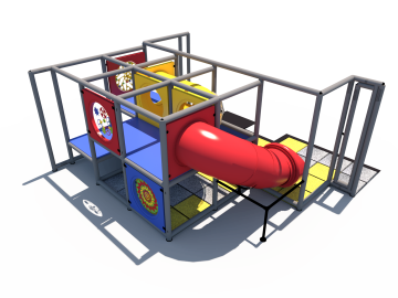 Dreamland Junction indoor playground system 23154 (4)