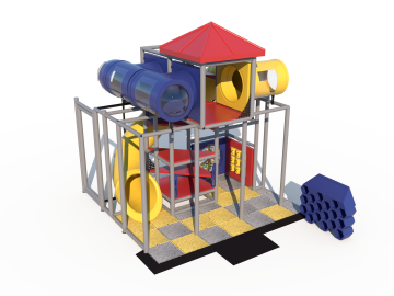 Fantasy Forest indoor playground system 23121 (1)