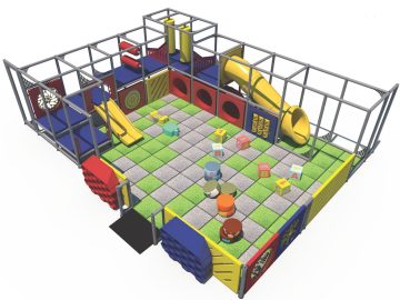 Whimsical Woods indoor playground system 23128 (1)
