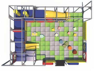 Whimsical Woods indoor playground system 23128 (3)