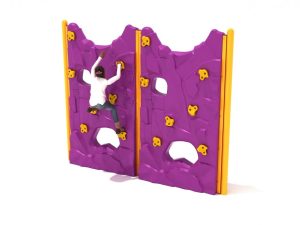 Double Parallell Rock Climbing Wall Commercial Kids Outdoor Gym Playground Structure (3)