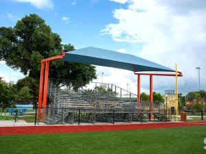 Bleacher Shade Structures