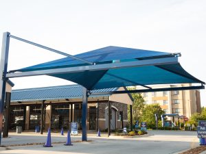 Car Wash Shade Structures