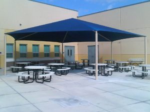 hexagon shade structures 6 24