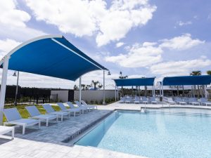 Swimming Pool Shade Structures