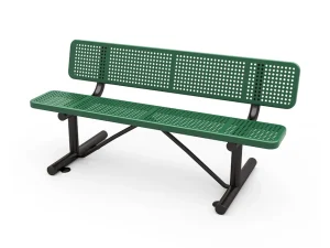 6-steel-park-bench-with-backrest-perforated-pattern