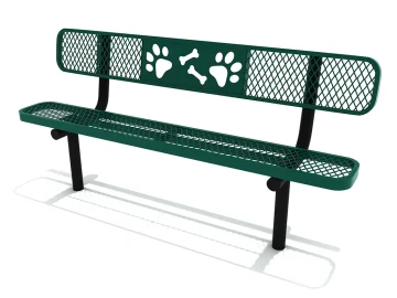 6-ft-dog-park-bench-dog-park-equipment-green