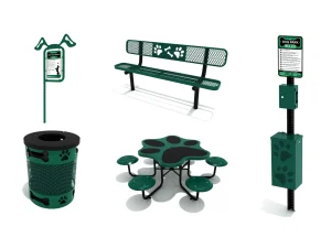 pawsome-amenities-dog-park-equipment-bundle-green