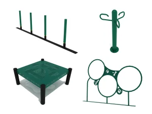 pup-perks-dog-play-equipment-bundle-green
