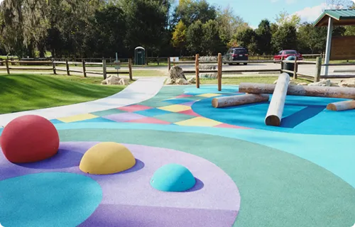 Poured in Place Rubber Playground Surfacing