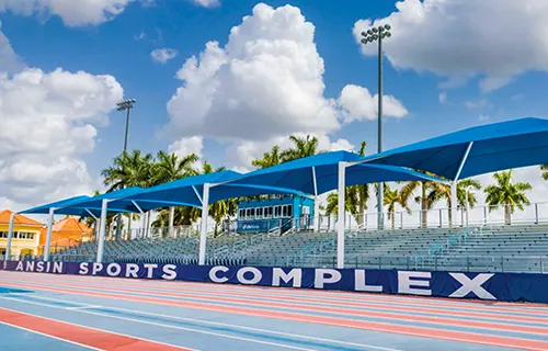 Athletic Court Shade Structures