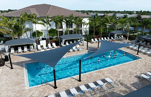 Swimming Pool and Aquatic Shade Structures