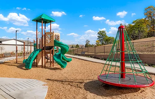 Wood Playground Mulch Safety Surfacing