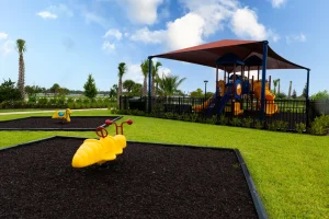 Playground Shade and Surfacing for Neighborhood